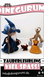 Dinegurumi - Sandra Haupt - Sorcerers Apprentice  - Ученик колдуна - Russian - Translated