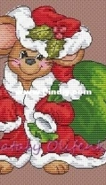 Mouse Santa by Nataly Olifenko / Nataly19 - Free