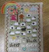 Barbara Ana Designs - Black Sheep Sampler - Free
