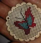 colgante mariposa