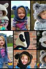 Articles of a Domestic Goddess - Donna Knox - Little Blue Bear or Panda and Koala Schoodies