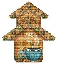 Sweet House with Coffee by Yana Gorgaltseva