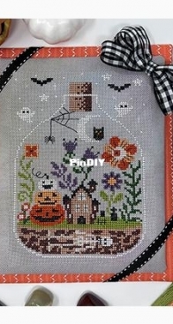 Tiny Modernist - Halloween Terrarium