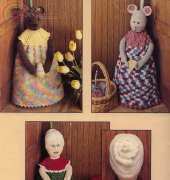 Leisure Arts 2083 Broom Dolls by Joan Beebe 1991