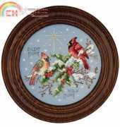 Silent Night Cardinals From Stoney Creek Collection August 2009