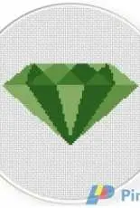 Daily Cross Stitch - Emerald