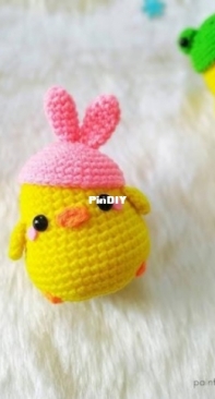 A Little Love Everyday! - Paint It Colorful - Anitha Domacin - Amigurumi Chick - Russian - Translated