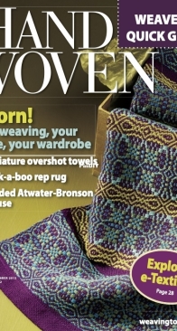 Handwoven - Issue 162 - November/December 2012