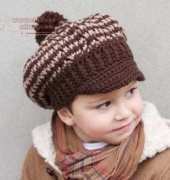 Patons - Newsboys and Girls Cap - free