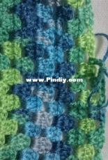 WIP granny square blanket