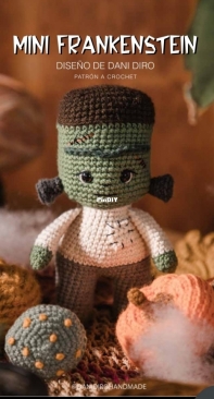 Dani Diro Handmade - Daniela Diaz - Mini Frankenstein - Spanish