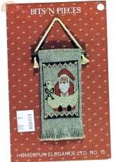 Homespun Elegance - Bits N Pieces Santa and friend