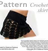 Ekaterina Fedotova- Pattern Crochet Skirt - English - translated
