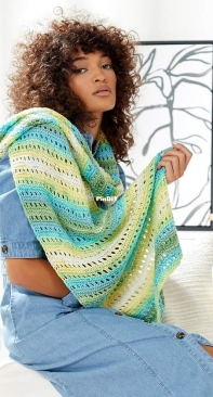 Sun and Sky Wrap by Premier Yarns Design Team-Free