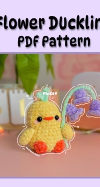 Mellow Stitches Co - Flower Duckling - English