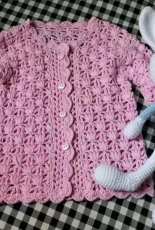 girls cardigan and rabbit