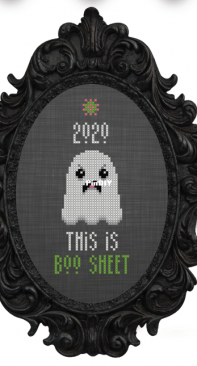 The Witchy Stitcher - 2020 This is Boo Sheet