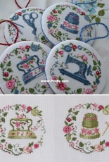 Creation Point de Croix 11 - Je Classe - Les Brodeuses Parisiennes - V. Enginger PCS