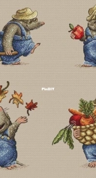 My Embroidery - Made For You Stitch - Moles by Alina Ignatieva / Ignatyeva