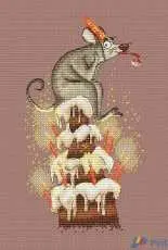 Magic Stitch - Birthday by Nadezhda Nagornaya / nezhenka.nadin