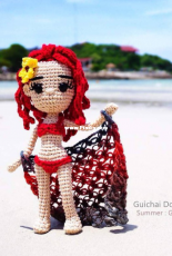 Guichai Crochet Dolls - Armano Ginji - Teechalit Wattanawongwisut - Summer Girl Sindy - Russian - Translated - Free