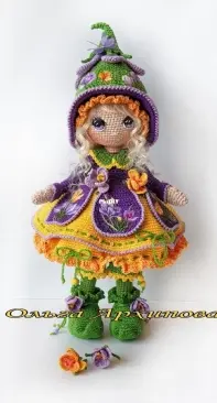 Olga Arhipova - Ольга Архипова - Doll Crocus - Крокус - Russian