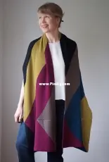 Obvious Shawl by Martina Behm - English, German