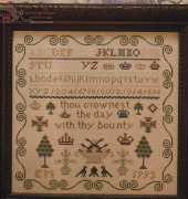 THREADS OF GOLD  LAURENS SAMPLER