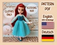 Ecem Design - Elena Akkoca - KnittLife - Mermaid Diana The Girl Outfit - Meerjungfrau Jungfrau - German