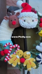 Rnata - Natalia Ruzanova - Christmas Wreath - Portuguese - Translated