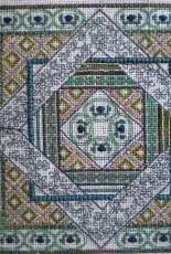 Green lace mandala VIII