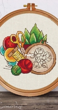 Embroidery by Tamriko Lamaridze