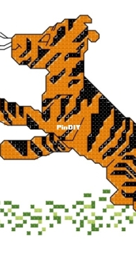 Designer Stitches - B4 - Butterfly Tigger PCS10