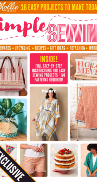 Mollie Makes  - Simple Sewing - 2025