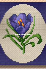 Alita Designs - Purple Crocus - Free