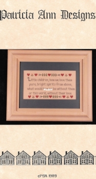 Patricia Ann Designs - Little Children