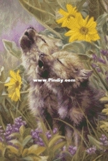Kustom Krafts 97377- Howling Wolf Pups
