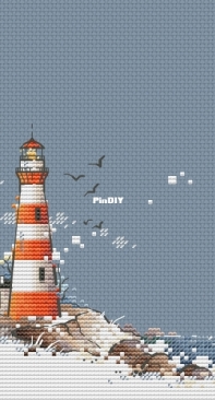 Sv_stitch - Winter Lighthouse by Svetlana Nemiritskaya / svetlaja_maj
