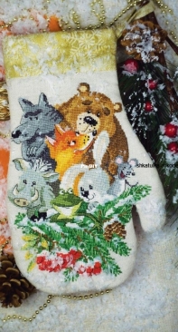 Who Lives In A Glove by Evgeniya Doroshenko from Все о рукоделии/All About Needlework Issue 6/2013 XSD
