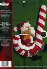 Bucilla 86154 Santa & Candy Felt Home decor