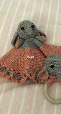 attachment blanket and rattle