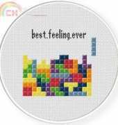 Daily Cross Stitch - Brick Game