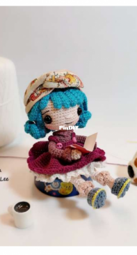 Mocha Na Tie X Gouzhen Shou Zuo - Leila HLs Amigurumis - Li Yu Han - Silvana - Chinese