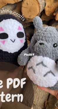Shine Crafts - Militsa - Totoro and No Face - Free