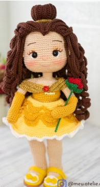 Meu Atelie Croche - Priscila de Oliveira - Belle -  Bela - Portuguese
