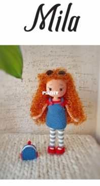Stdesign - Sibel Tuna - Doll Mila - Mila Bebek - Turkish