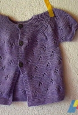 lila[c]loud Cardigan by Nadia Crétin-Léchenne/ NCL knits-MultilingualFree