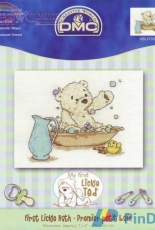DMC My First Lickle Ted BL213/54 First Lickle Bath XSD