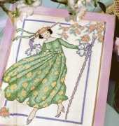 Spring Breeze by Karen Brittan from Cross Stitch Collection 117 XSD