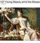 Golden Kite GK 1107 - Young Beauty amid the Blossom